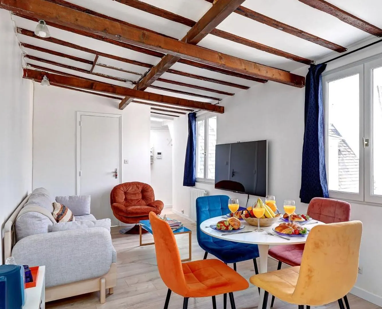 Chic 1Br Steps From Montorgueil & Le Marais Apartment Paris