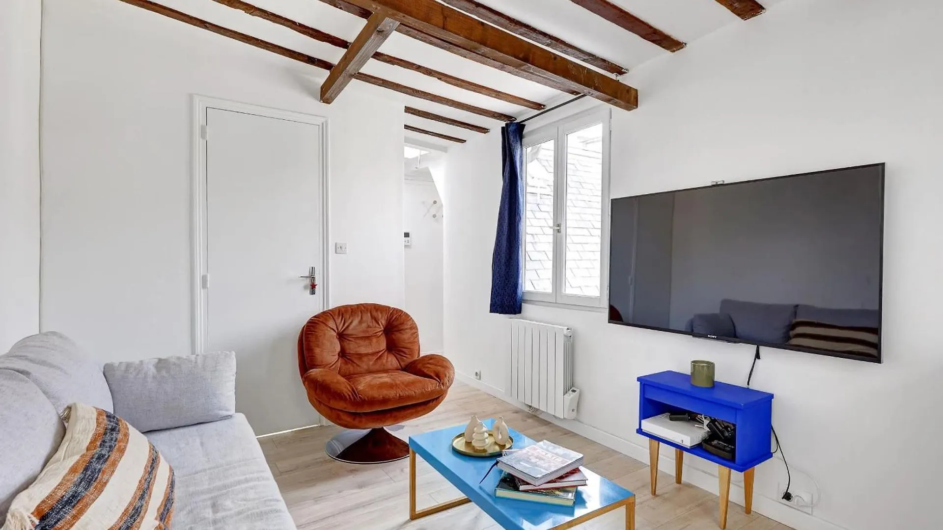 巴黎Chic 1Br Steps From Montorgueil & Le Marais公寓 公寓 巴黎